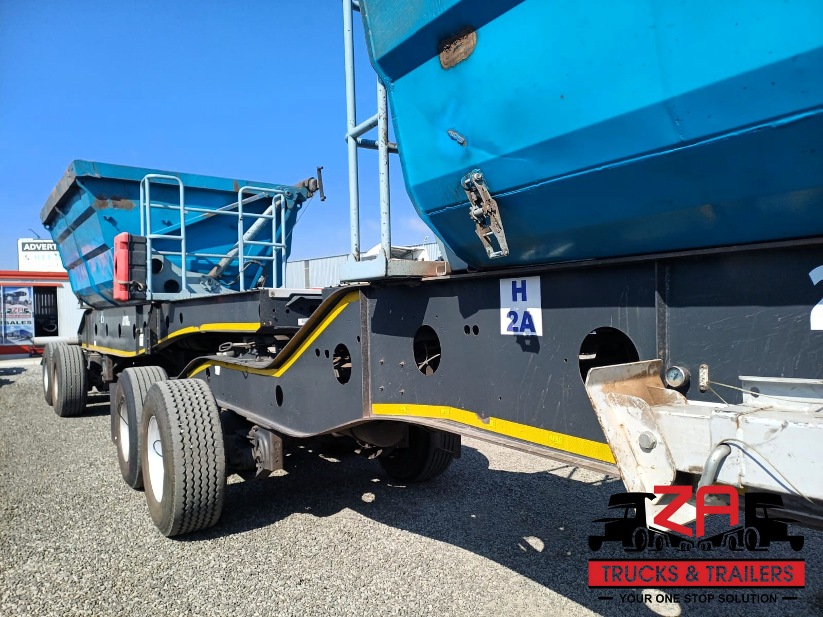 2021 AFRIT 18 CUBE SIDE TIPPER TRAILER #53357